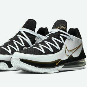 Nike Lebron 17 Low White Metallic Gold CD5007-101